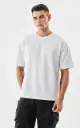 Lainar Bren Relaxed Fit T-Shirt for Men White | Quiet Luxury in Premium Cotton