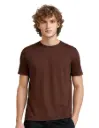 Lainar Bren Classic Cotton T-Shirt for Men Coffee Brown | Timeless Everyday Authority