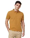 Lainar Bren Premium Collar T-Shirt for Men Yellow | Effortless Authority