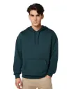 Lainar Bren Plain Luxe Hoodie Bottle Green